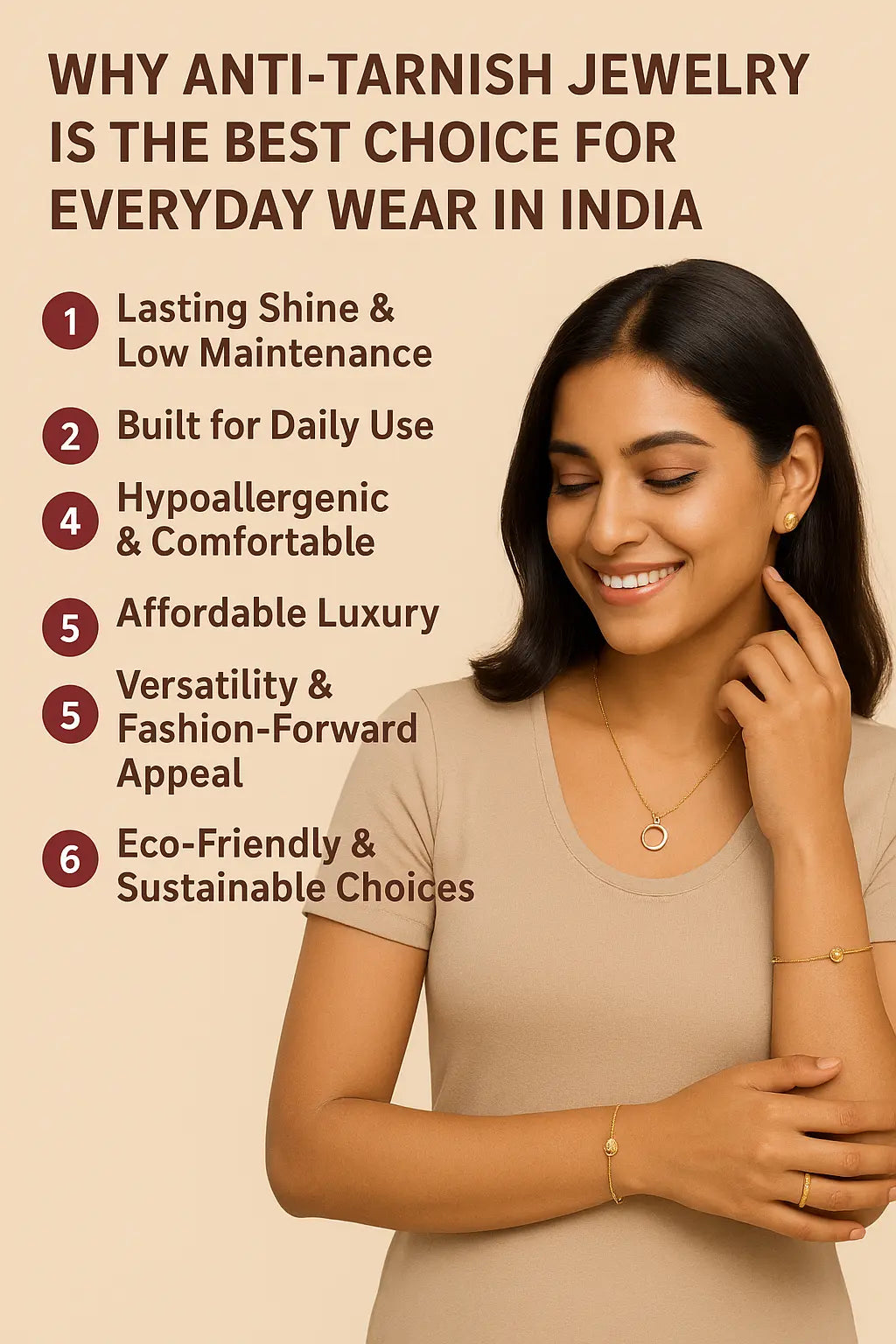 Why Anti-Tarnish Jewelry is the Best Choice for Everyday Wear in India