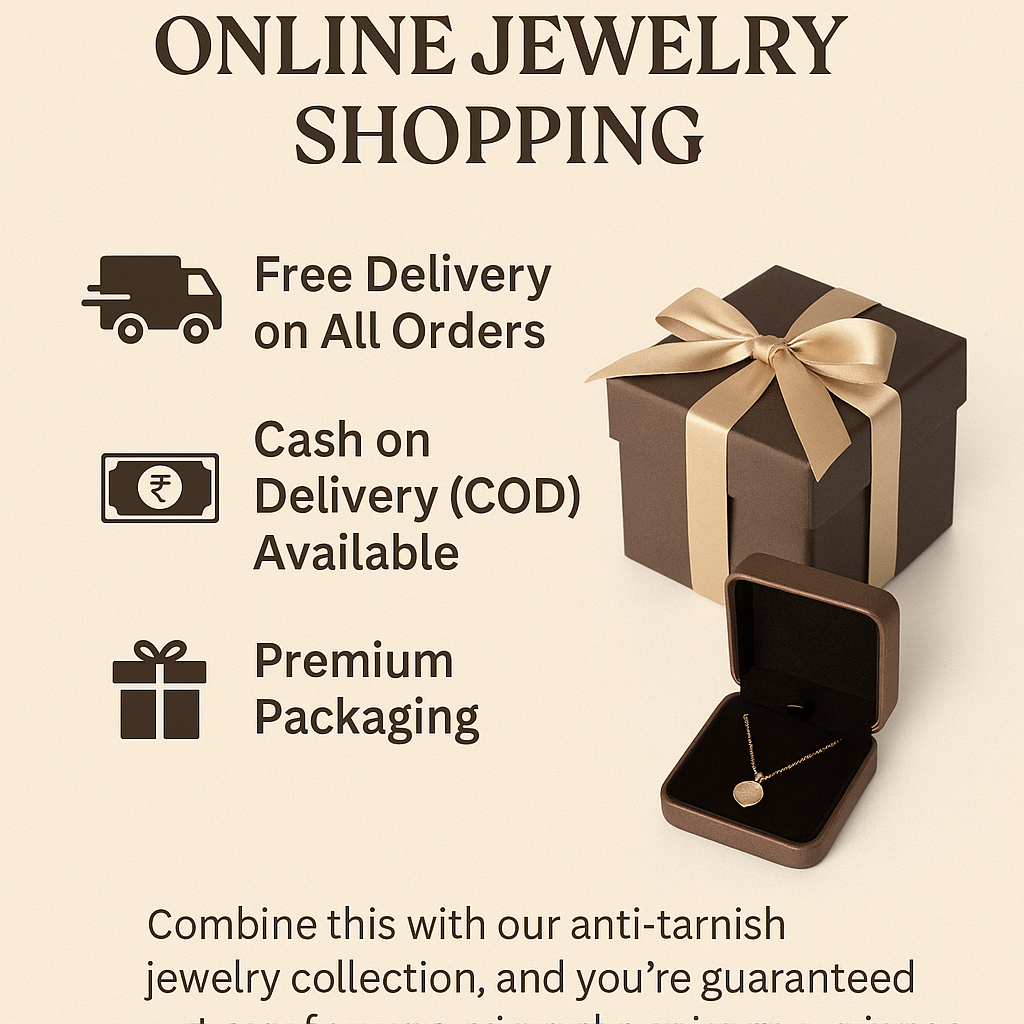 Free Delivery & COD – Making Online Jewelry Shopping Hassle-Free
