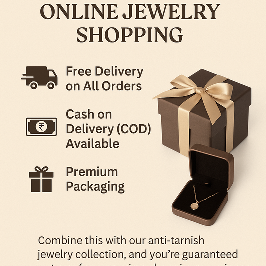 Free Delivery & COD – Making Online Jewelry Shopping Hassle-Free