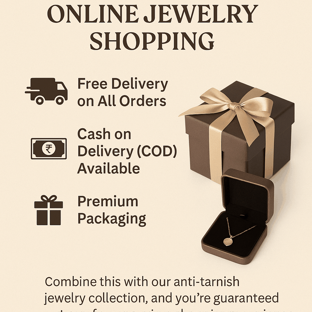 Free Delivery & COD – Making Online Jewelry Shopping Hassle-Free Gems and Glitter