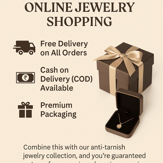 Free Delivery & COD – Making Online Jewelry Shopping Hassle-Free Gems and Glitter