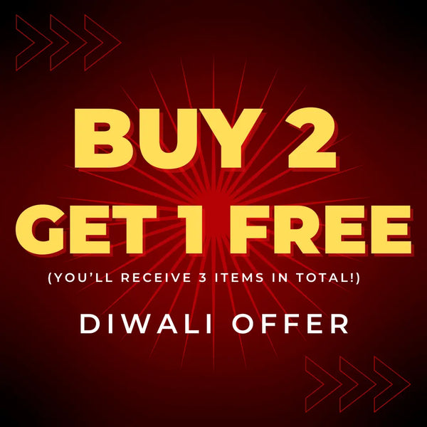 Diwali Offer Buy 2 Get 1 FREE - Gems and Glitter