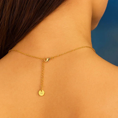 Gold-Plated Bow Pendant Necklace – Elegant & Minimal - Gems and Glitter
